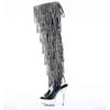 Pleaser - DELIGHT3017HGRSF Bottes cuissardes à plateforme - Noir Product image